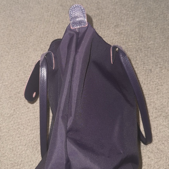 Purple Longchomp Large Le Pliage Tote - Picture 8 of 9